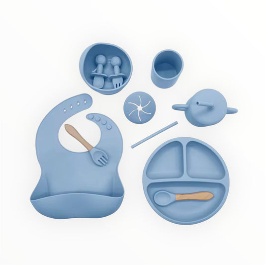 Kit Repas bébé en Silicone